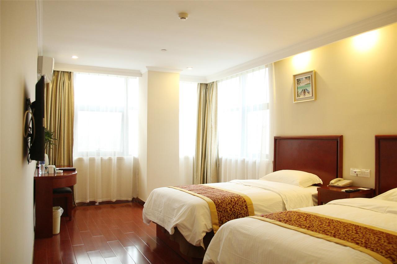 Greentree Inn Anhui Fuyang Yijing International North Door Busniess Hotel Εξωτερικό φωτογραφία